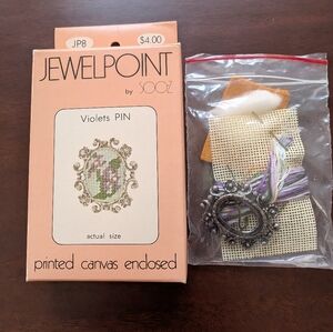 JEWELPOINT Violets Pin Kit - Pink, Purple & Green